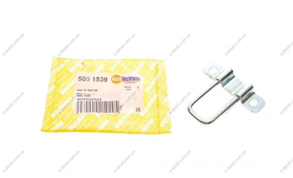 Петля дверей (задній/верхня) Fiat Doblo 00-16 AUTOTECHTEILE 505 1539 (фото 1)