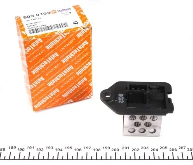 Реостат пічки Citroen Berlingo/Peugeot Partner 96-07 (0,8 Om) AUTOTECHTEILE 509 0103