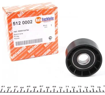 Ролик генератора гладкий AUTOTECHTEILE 512 0002