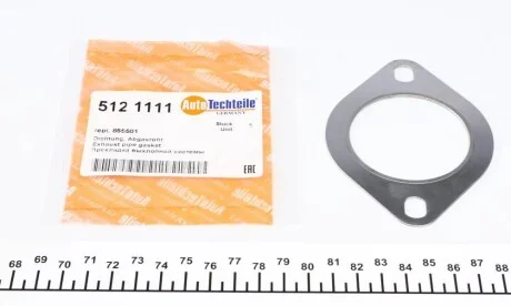 Прокладка трубы выхлопной Renault Kangoo/Megane 1.9 DCI 97-08 AUTOTECHTEILE 512 1111
