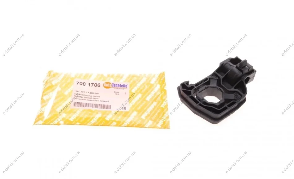Кронштейн радиатора AUTOTECHTEILE 700 1706 (фото 1)