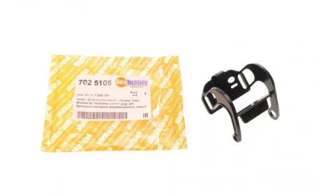 Кронштейн крышки омывателя фар BMW 5 (F10) 10-13 (L) AUTOTECHTEILE 702 5105