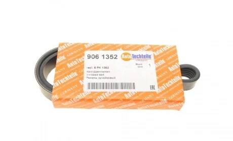 Ремень ручейковый AUTOTECHTEILE 906 1352
