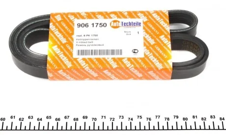 Ремень поликлиновый AUTOTECHTEILE 906 1750