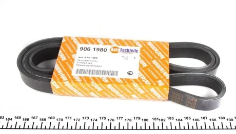 Ремінь генератора MB OM601/602 (+PS) (6PK1980) AUTOTECHTEILE 906 1980