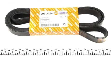 Ремень генератора Renault Master 2.3dci 10- (+AC) (7PK2054) AUTOTECHTEILE 907 2054