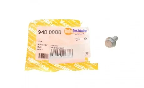 Болт (M8x1,25x16 мм) AUTOTECHTEILE 940 0008