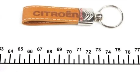 Брелок Citroen (шкіряний/коричневий) AUTOTECHTEILE CI3