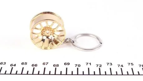 Брелок диск колесный золотой AUTOTECHTEILE WHEEL-GOLD