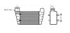 AVA VW Інтеркулер Audi A4/6, Passat 1.8T/1.9TDI 97- AVA COOLING AI4225 (фото 1)