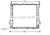 Радиатор, Система охлаждения двигателя AVA COOLING AIA2083 (фото 1)