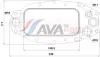 Охолоджувач оливи AVA COOLING AU3365 (фото 1)