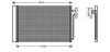 AVA LAND ROVER Радіатор кондиціонера (конденсатор) Range Rover III 3.0d/4.4 02- AVA COOLING AUA5182D (фото 1)
