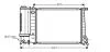 AVA BMW Радіатор охолодження 3 E30,E36,5 E34 1.8/2.5 AVA COOLING BW2101 (фото 1)