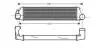 AVA BMW Інтеркулер 3 E46 320/330d 99- AVA COOLING BW4207 (фото 1)