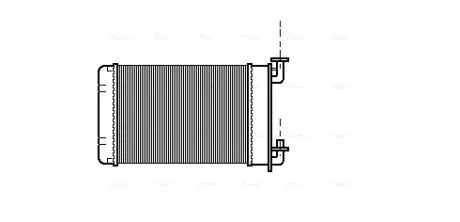 Радиатор отопителя BMW E30/Z1 88- 316->325 (Ava) AVA COOLING BW6022