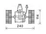 Вентилятор отопителя салона BMW 5 E60 (03-), BMW 6 E63-E64 (04-) AVA AVA COOLING BW8491 (фото 1)