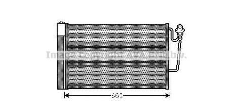 Радіатор кондиціонера AVA COOLING BWA5363D