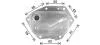 Радіатор масляний Ford Mondeo IV 2,2TDCI 07>, LR Evogue 2,2D 11>, PSA 2,2HDI 407 508 AVA AVA COOLING CN3326 (фото 3)