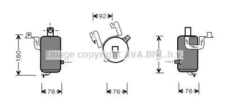 Осушувач,кондиціонер AVA COOLING CND203