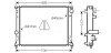 AVA CHRYSLER Радіатор системи охолодження двигуна 300C 2.7-6.1 04- AVA COOLING CR2138 (фото 1)
