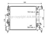 AVA CHEVROLET Радіатор системи охолодження двигуна AVEO 11- AVA COOLING CTA2047 (фото 1)