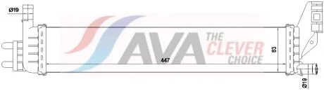 Радіатор, Система охолодження двигуна AVA COOLING DA2024