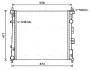 AVA NISSAN Радіатор охолодження EVALIA 1.5 10-, NV200 1.5 10- AVA COOLING DN2407 (фото 1)