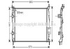 AVA NISSAN Радіатор охолодження Qashqai 1.6/2.0 1.6/2.0 09- AVA COOLING DN2413 (фото 1)