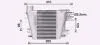 Інтеркулер NISSAN Patrol 3.0D 00- (Ava) AVA COOLING DN4457 (фото 2)