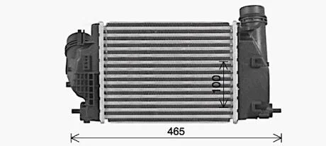 Охладитель наддувочного воздуха AVA COOLING DN4469