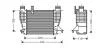 Інтеркулер Renault Clio (06-), Modus (05-)/Nissan Note (04-), Juke (11-) 1.2i, 1.5 dCi AVA AVA COOLING DNA4356 (фото 1)