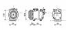 AVA NISSAN Компресор кондиц. NT400 14-, PATHFINDER III 2.5 05- AVA COOLING DNK344 (фото 1)