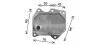 Охолоджувач оливи AVA COOLING FD3669 (фото 3)