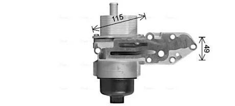 Радіатор масляний FORD TRANSIT 2.2/2.4 TDCi +06 (вир-во AVA) AVA COOLING FD3669H