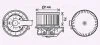 Вентилятор обігрівача салону Ford Fiesta (08-) AVA AVA COOLING FD8629 (фото 1)