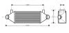 Інтеркулер Ford Transit 2.4TDDI (00-) AVA AVA COOLING FDA4314 (фото 1)