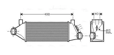 Інтеркулер AVA COOLING FDA4385