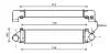 AVA FORD Інтеркулер Mondeo IV, S-Max 2.5 06-, LANDROVER Discovery Sport, Freelander II, Range Rover Evoque AVA COOLING FDA4481 (фото 1)