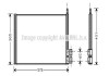 Радиатор кондиционера Ford Fiesta Fusion 1,25-1,6i 02-08 AVA AVA COOLING FDA5328 (фото 1)