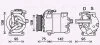 AVA FORD Компресор кондиціонера TOURNEO CUSTOM V362 2.2 12- AVA COOLING FDAK635 (фото 1)