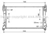 Радиатор охлаждения FIAT DOBLO (выр-во AVA) AVA COOLING FTA2449 (фото 1)