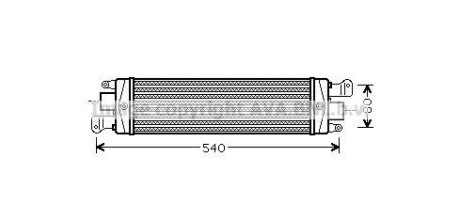 Інтеркулер AVA COOLING FTA4337