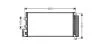 AVA FIAT Радіатор кондиціонера (конденсатор) Linea 1.3/1.6D 07- AVA COOLING FTA5356D (фото 1)