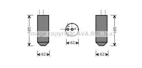 Осушувач,кондиціонер AVA COOLING FTD348