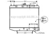 AVA HONDA Радіатор сист. охолодження двиг Civic II, IV 1.5/1.6 (325x685x17) AVA COOLING HD2047 (фото 1)