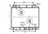 AVA HONDA Радіатор охолодження двиг. CR-V II 2.2 CTDi 05-, FR-V 2.2 i CTDi 05- AVA COOLING HD2215 (фото 1)