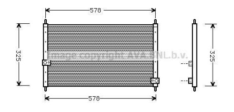 Радіатор кондиціонера AVA COOLING HD5062 (фото 1)