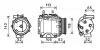 Компрессор кондиционера HONDA ACCORD 2003-(AVA) AVA COOLING HDAK238 (фото 1)