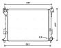 AVA HYUNDAI Радіатор охолодження двиг. i20 1.2/1.6 08- AVA COOLING HY2302 (фото 1)